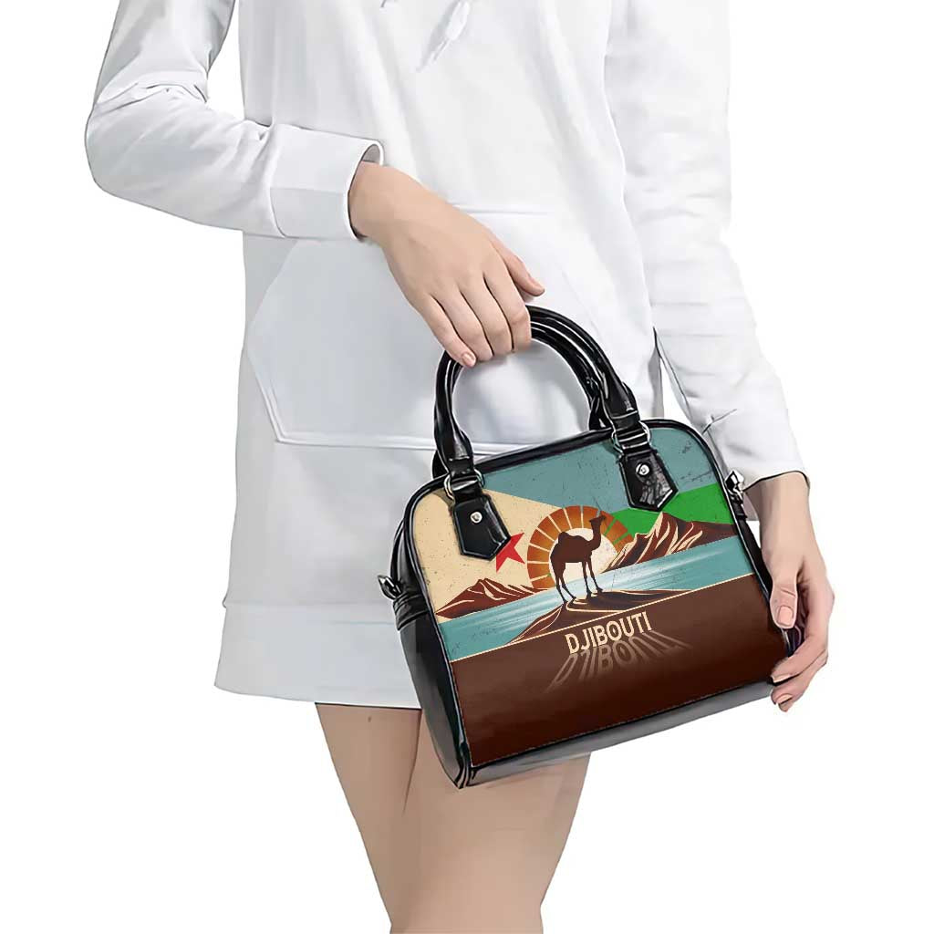 Echoes of Djibouti Shoulder Handbag Where Desert Meets Sea and Heritage Stands Tall TS04
