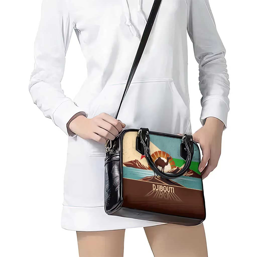 Echoes of Djibouti Shoulder Handbag Where Desert Meets Sea and Heritage Stands Tall TS04
