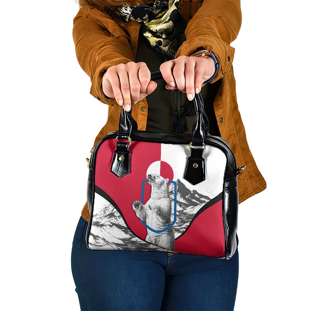 Greenland Pride Shoulder Handbag The Spirit of the Arctic Bear TS04