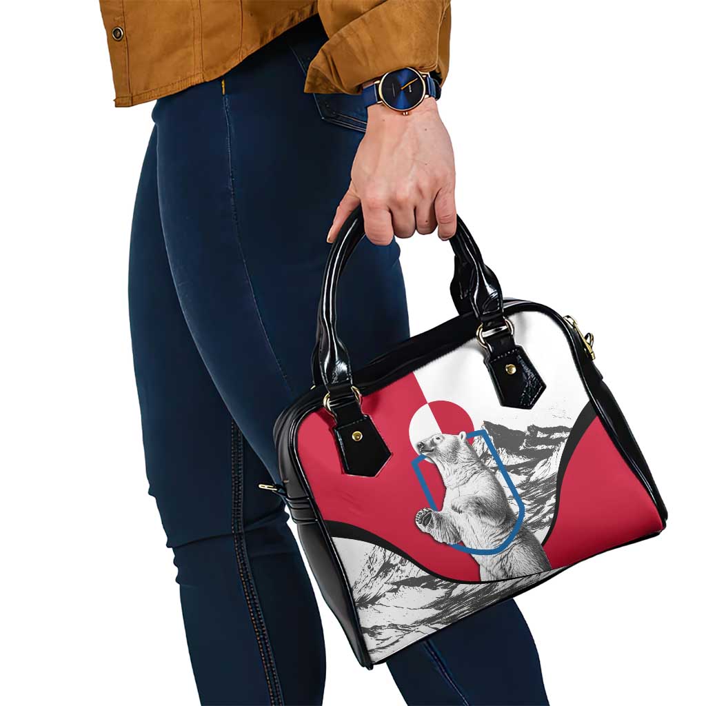 Greenland Pride Shoulder Handbag The Spirit of the Arctic Bear TS04