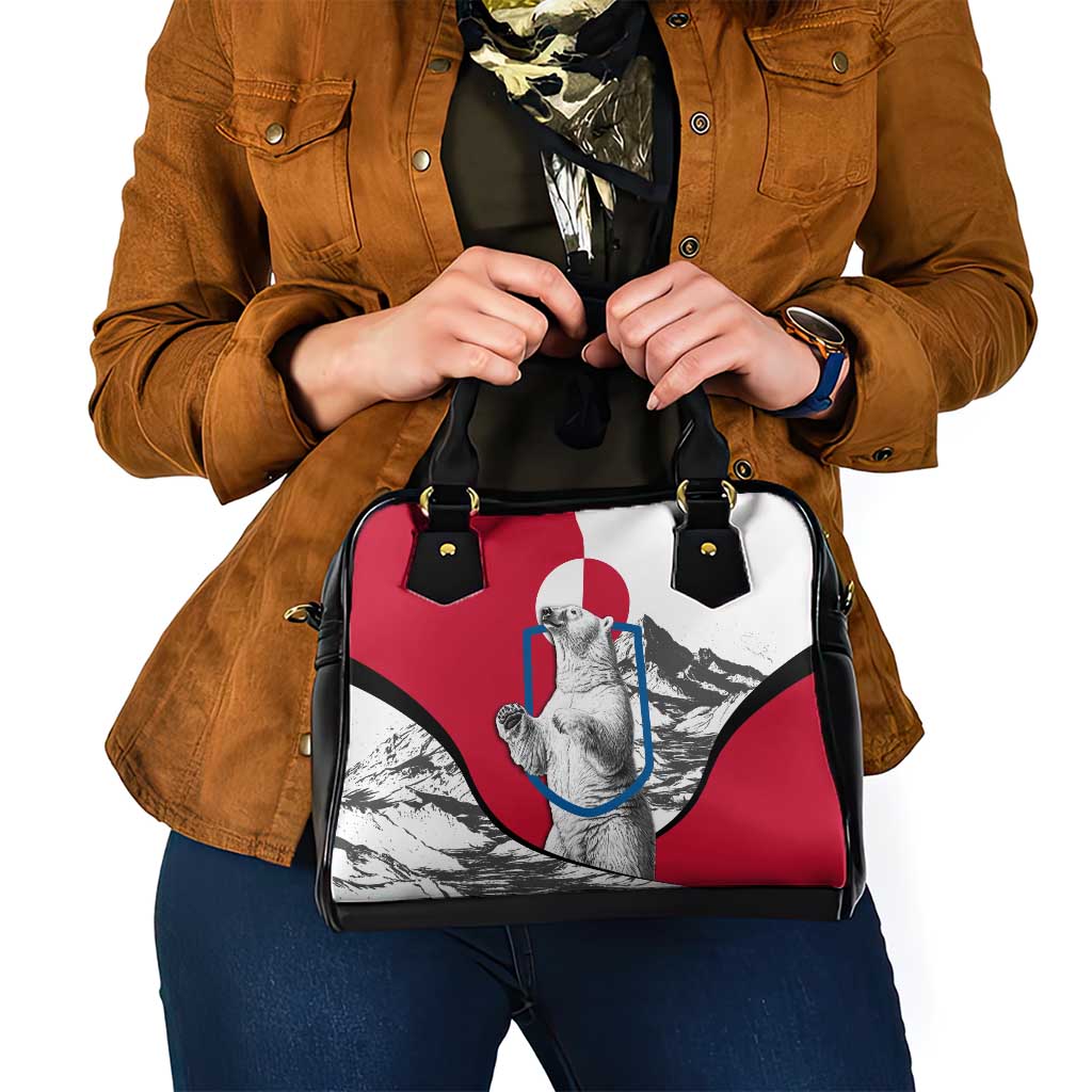 Greenland Pride Shoulder Handbag The Spirit of the Arctic Bear TS04