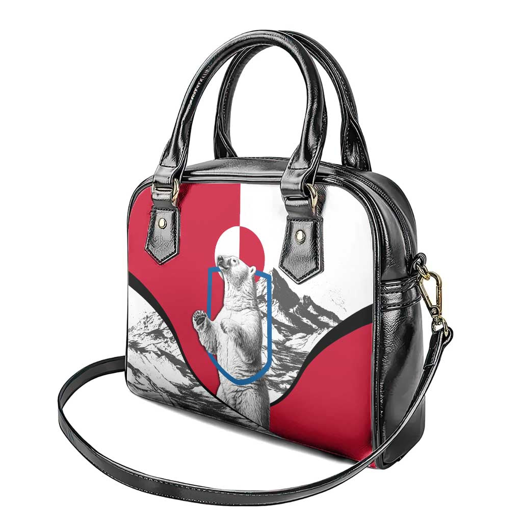 Greenland Pride Shoulder Handbag The Spirit of the Arctic Bear TS04