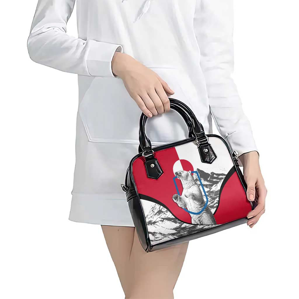 Greenland Pride Shoulder Handbag The Spirit of the Arctic Bear TS04