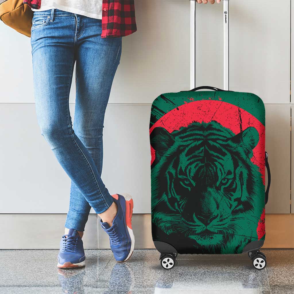 Bangladesh Bengal Tiger Luggage Cover with National Flag and Emblem Design TS04