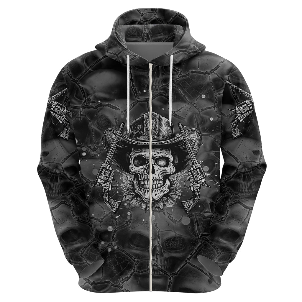 Cowboy Skull Hoodie Cowboy Take Me Away TS04