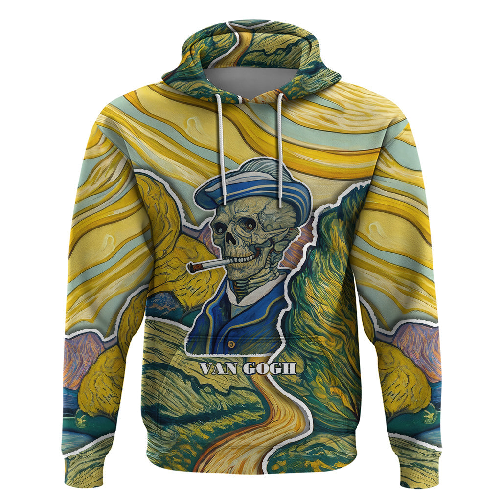 Vincent Van Gogh Skull Hoodie TS04