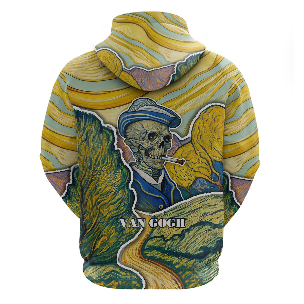 Vincent Van Gogh Skull Hoodie TS04
