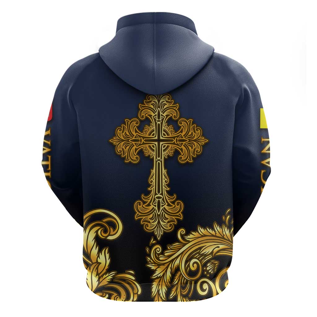 Agnus Dei Lamb of God Hoodie Latin Catholic Art with Gold Baroque Accents TS04