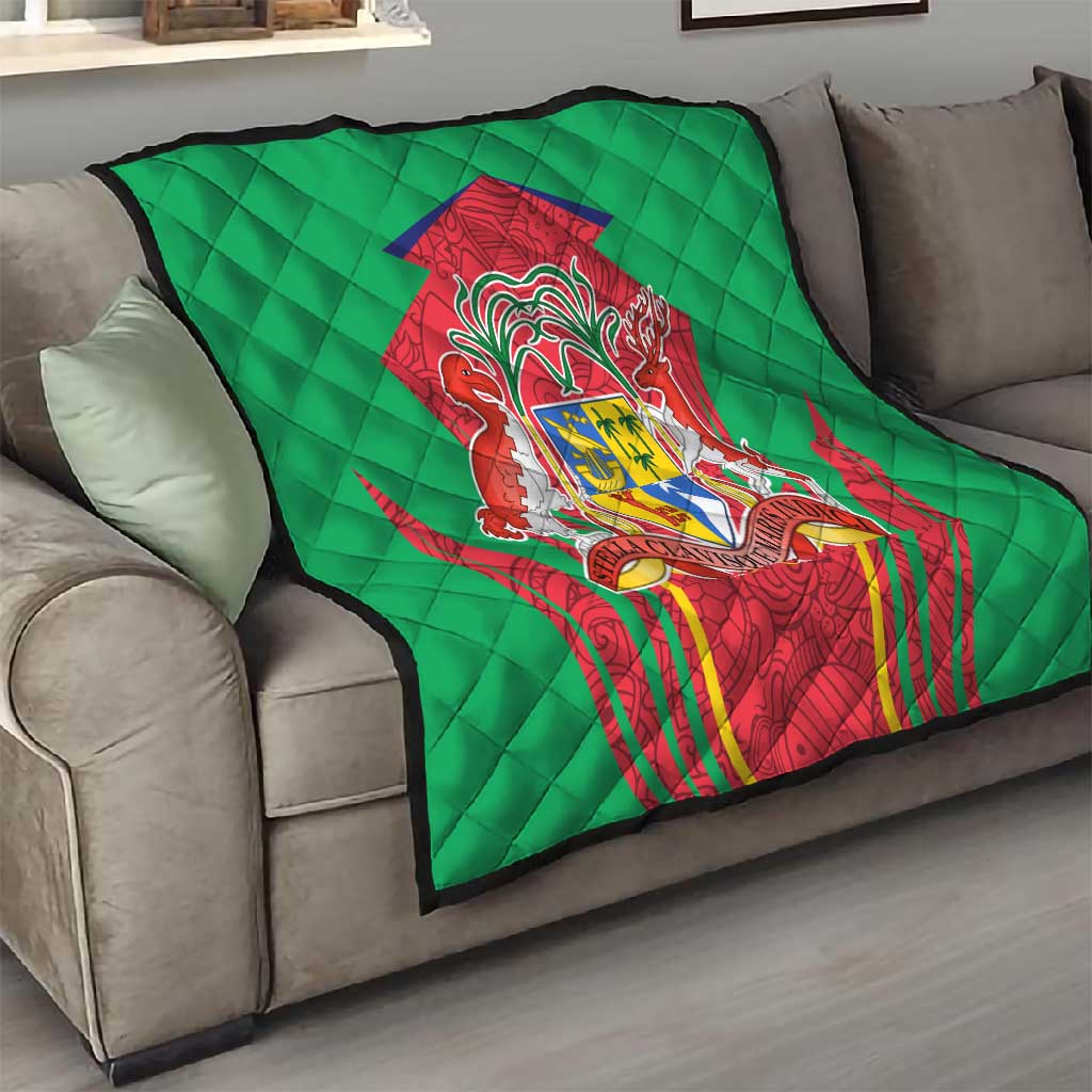 Mauritius Dodo Quilt Flag Coat of Arms Traditional Patterns TS04