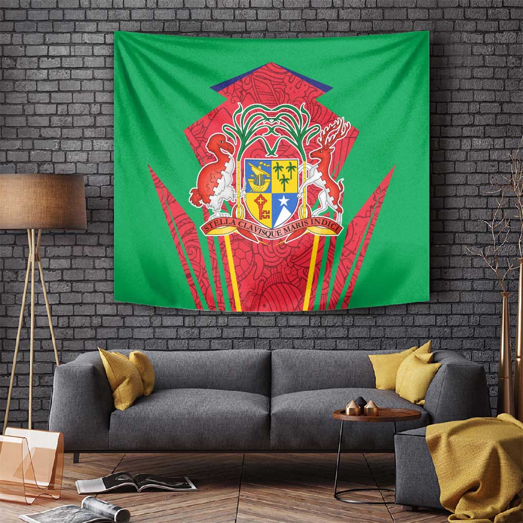 Mauritius Dodo Tapestry Flag Coat of Arms Traditional Patterns TS04