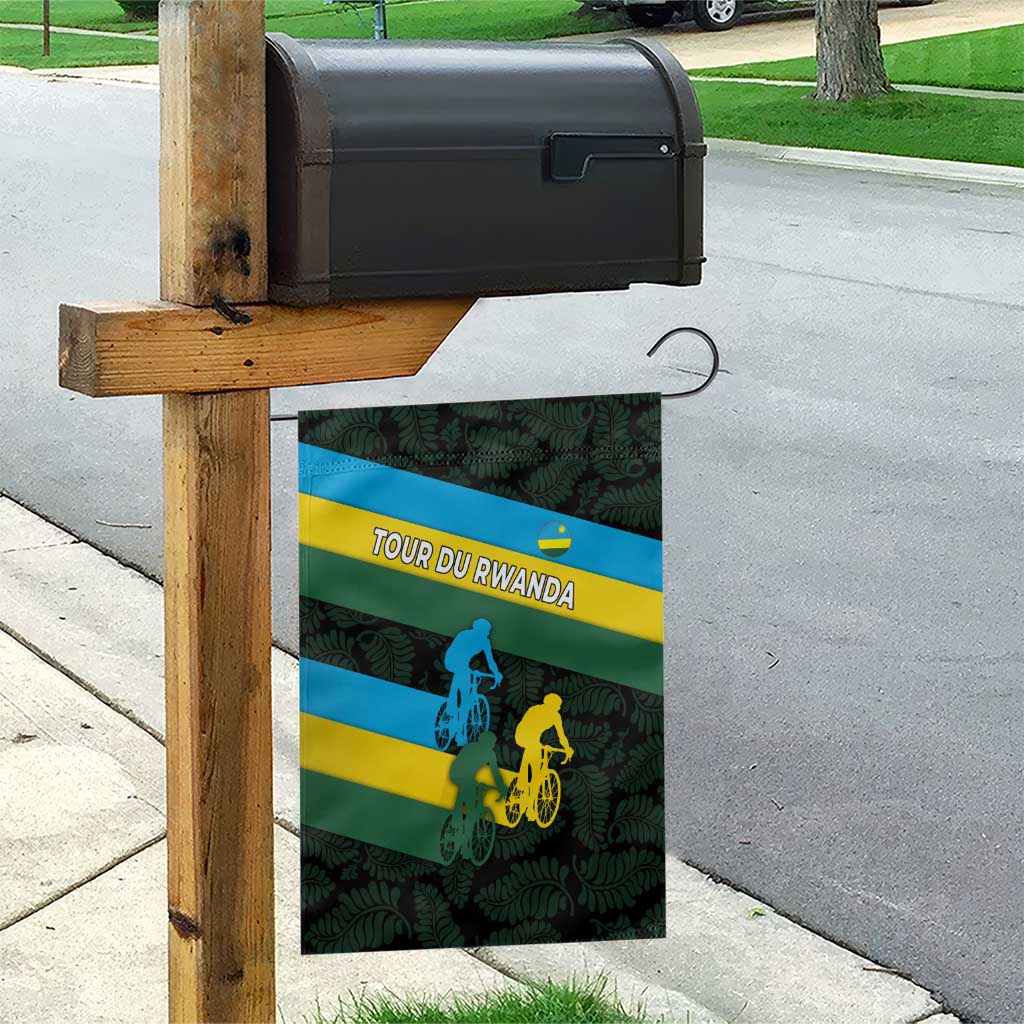 Rwanda Garden Flag with Tour du Rwanda Cycling Race Flag Stripe Spirit TS04