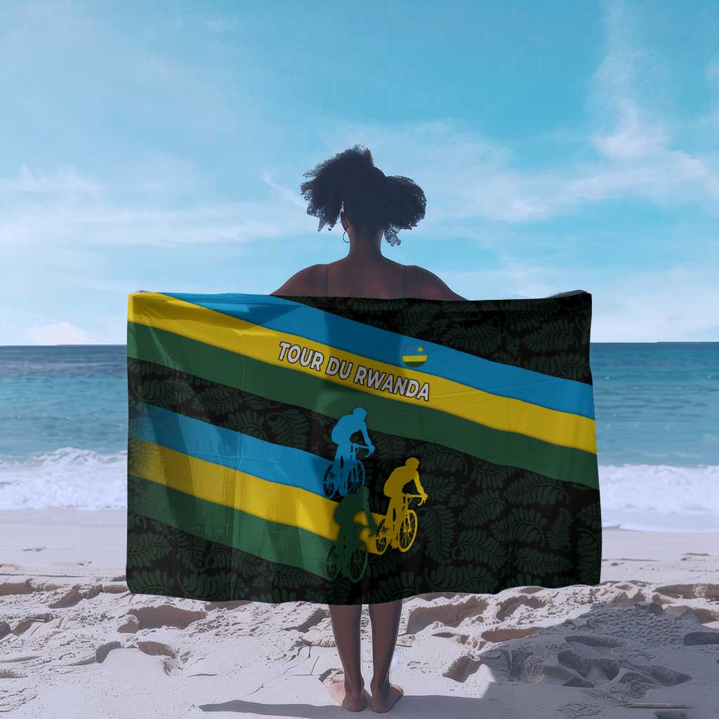 Rwanda Sarong with Tour du Rwanda Cycling Race Flag Stripe Spirit TS04