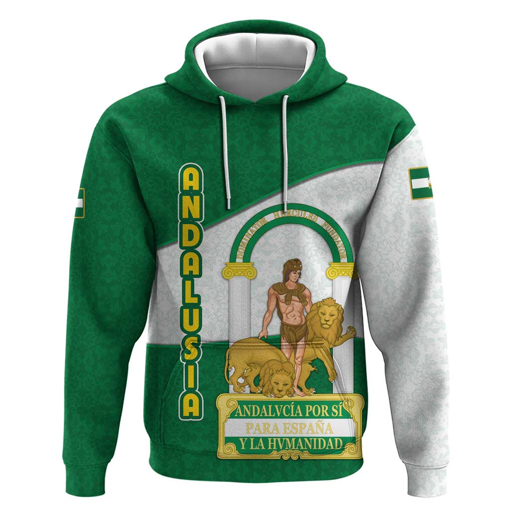 Andalusia Flag Hoodie Autonomous Community of Spain TS04