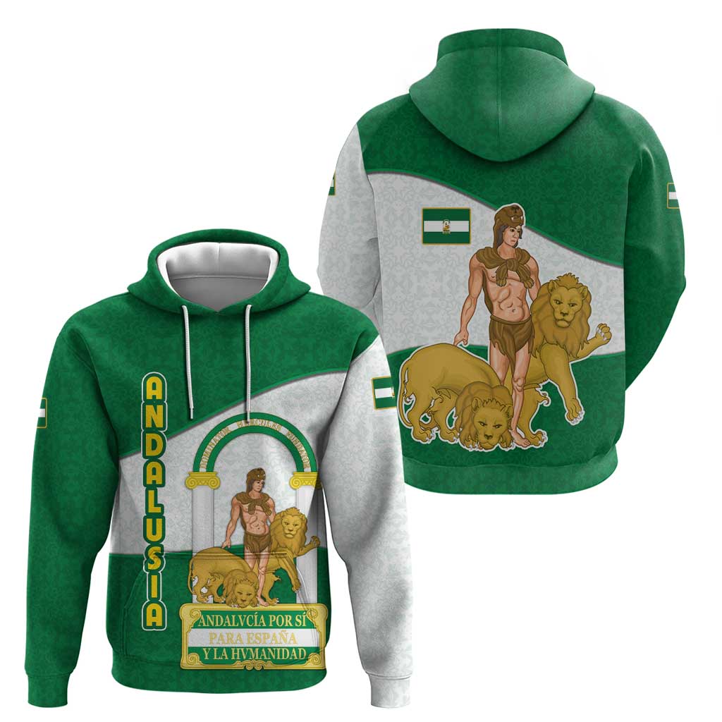 Andalusia Flag Hoodie Autonomous Community of Spain TS04