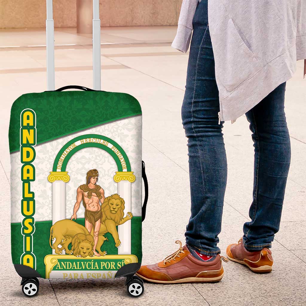Andalusia Flag Luggage Cover Autonomous Community of Spain TS04