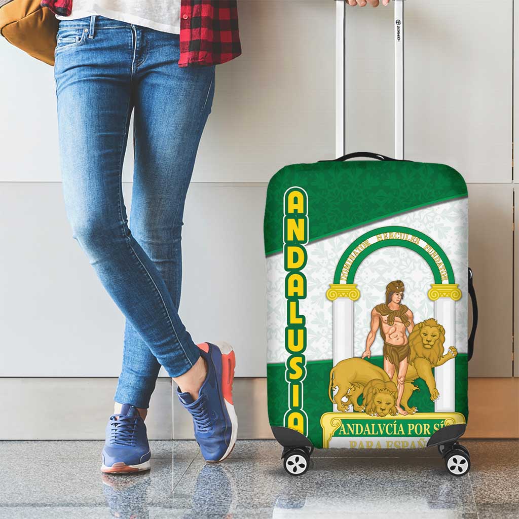 Andalusia Flag Luggage Cover Autonomous Community of Spain TS04