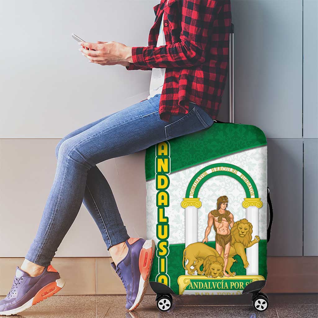 Andalusia Flag Luggage Cover Autonomous Community of Spain TS04