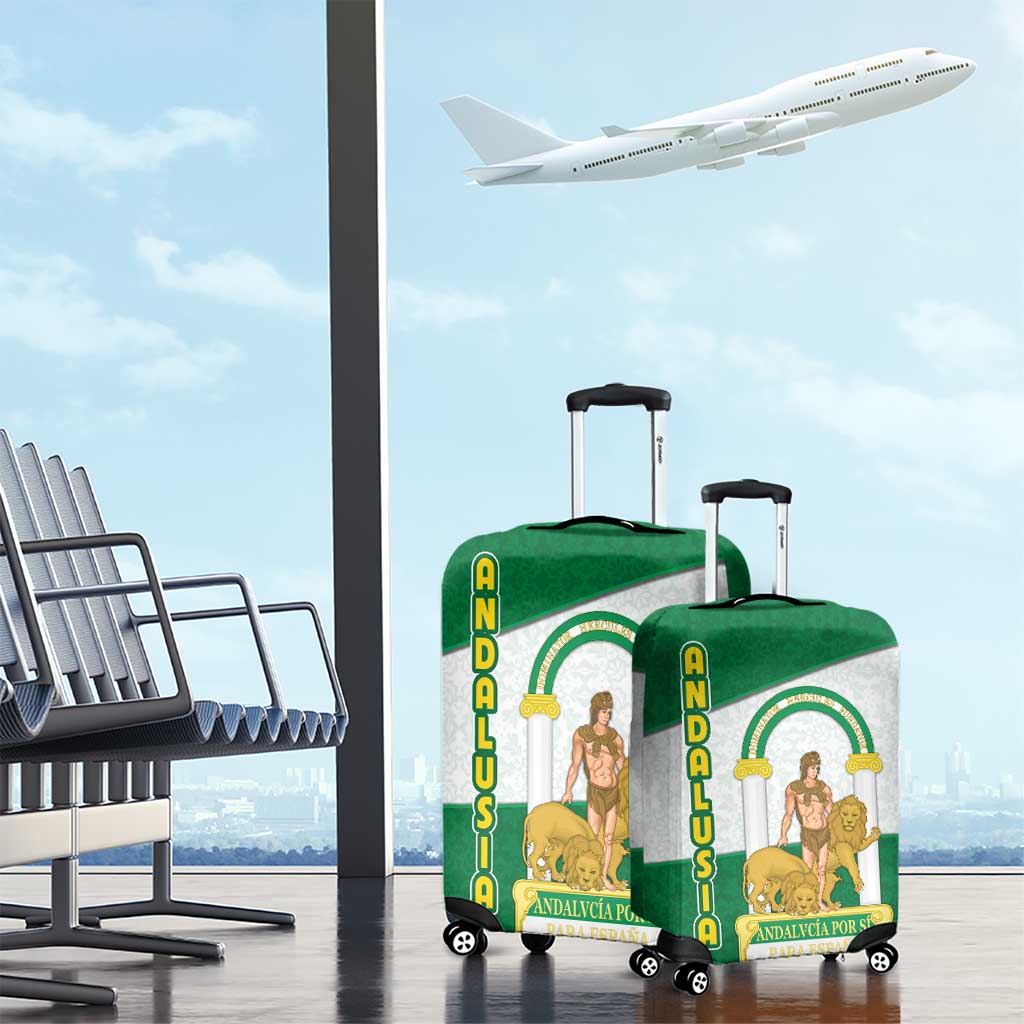 Andalusia Flag Luggage Cover Autonomous Community of Spain TS04