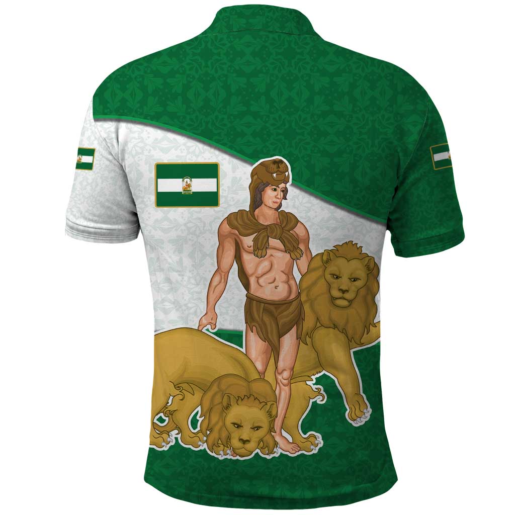 Andalusia Flag Polo Shirt Autonomous Community of Spain TS04