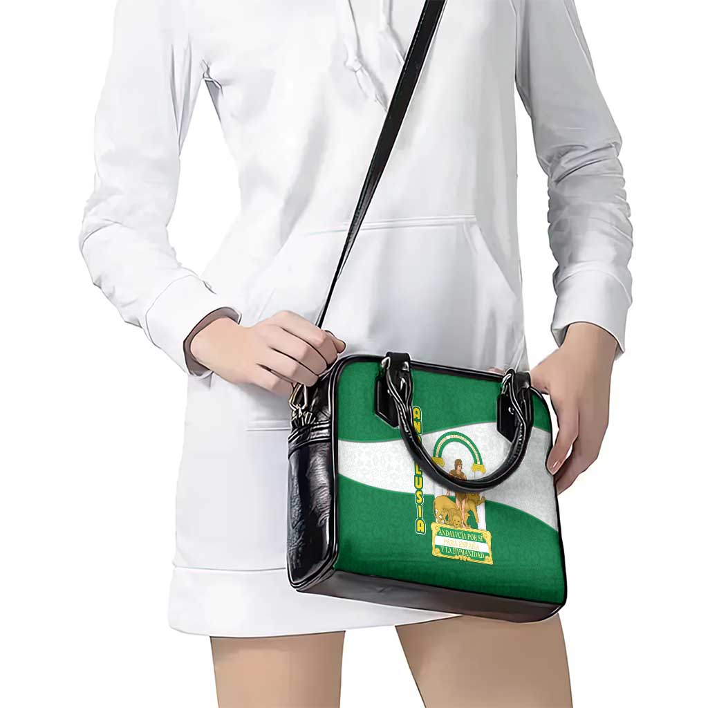 Andalusia Flag Shoulder Handbag Autonomous Community of Spain TS04