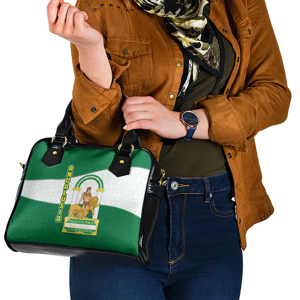 Andalusia Flag Shoulder Handbag Autonomous Community of Spain TS04