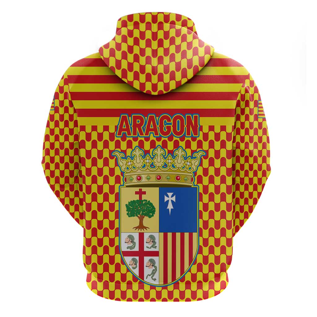 Aragon Flag Hoodie Autonomous Community of Spain TS04