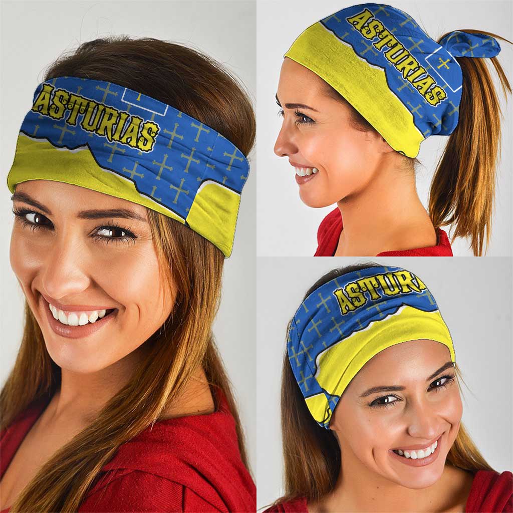 Asturias Flag Neck Gaiter Autonomous Community of Spain TS04