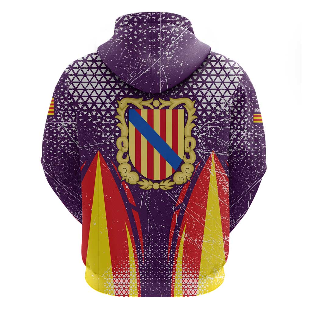 Balearic Islands Flag Hoodie Autonomous Community of Spain TS04