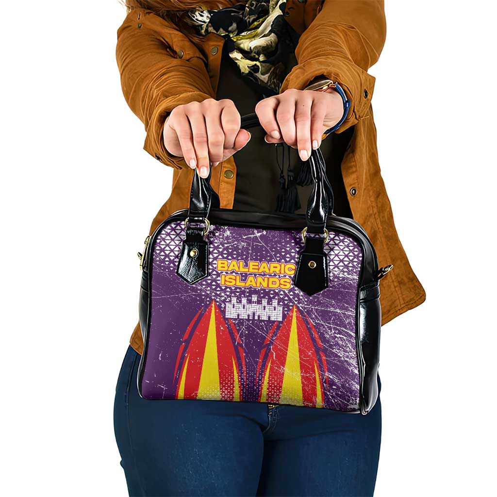 Balearic Islands Flag Shoulder Handbag Autonomous Community of Spain TS04