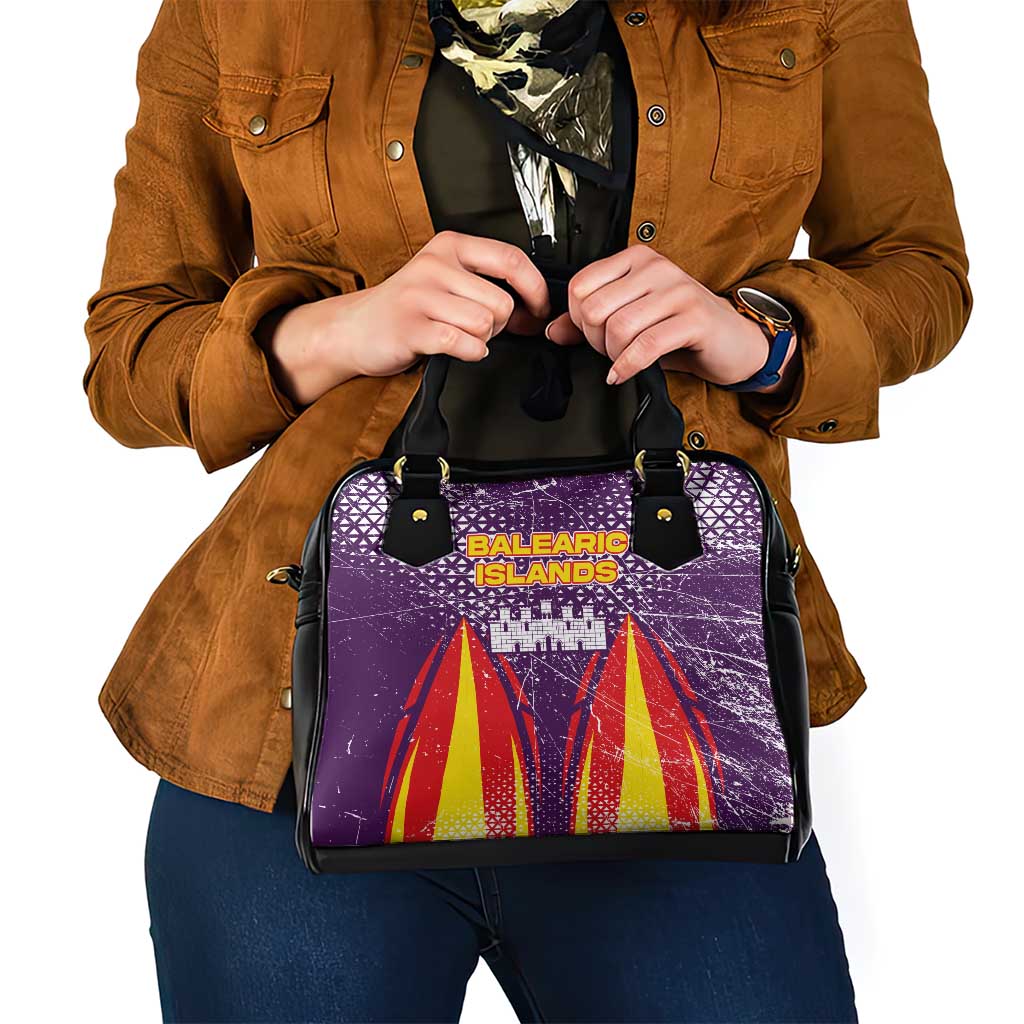 Balearic Islands Flag Shoulder Handbag Autonomous Community of Spain TS04