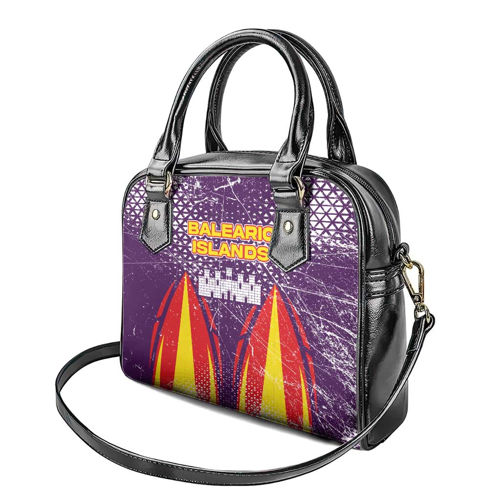 Balearic Islands Flag Shoulder Handbag Autonomous Community of Spain TS04