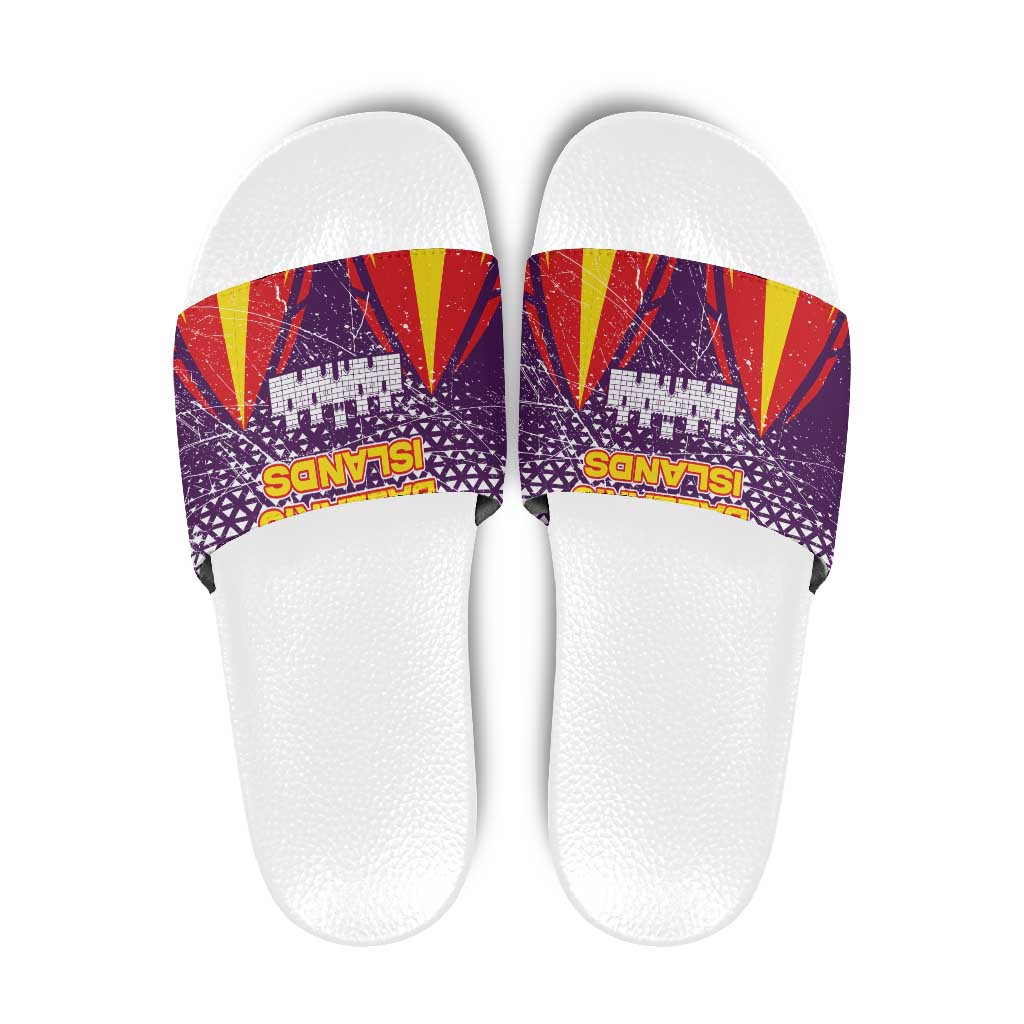 Balearic Islands Flag Slide Sandals Autonomous Community of Spain TS04