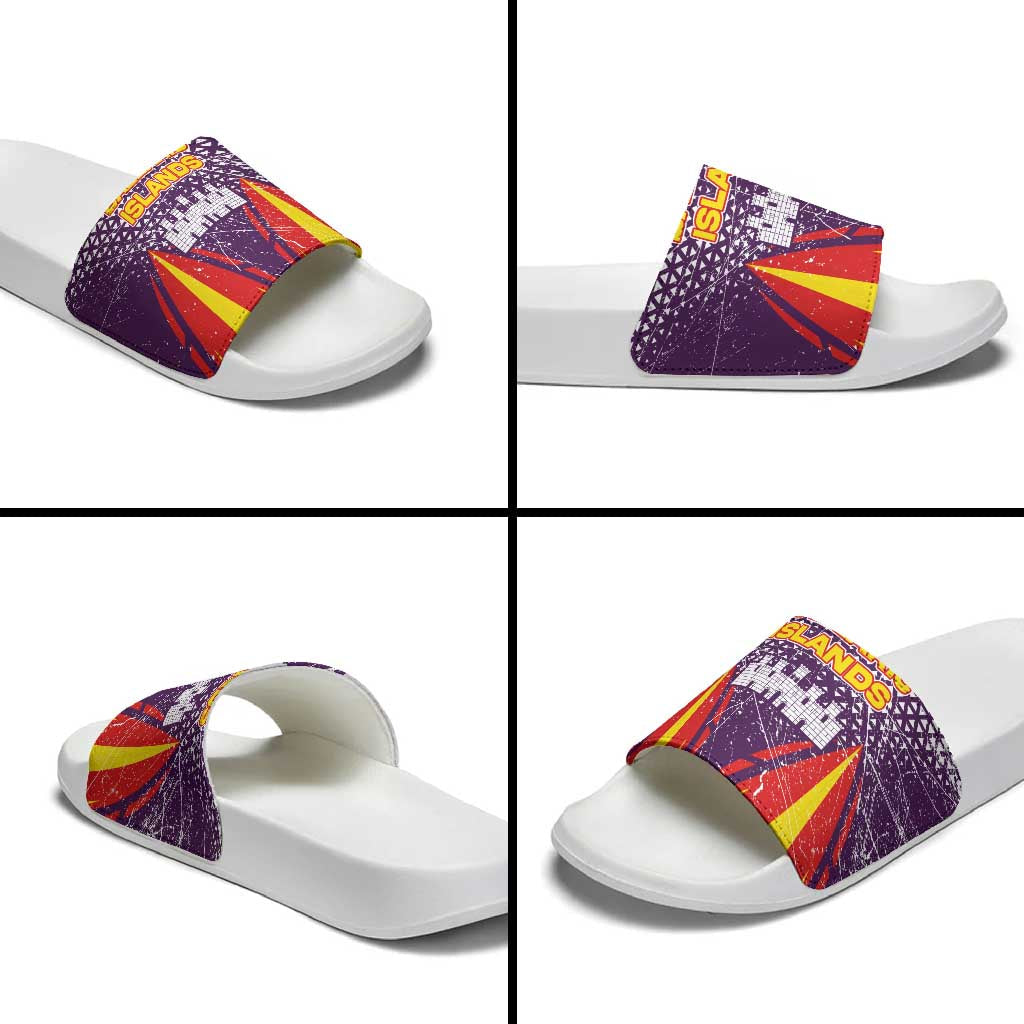 Balearic Islands Flag Slide Sandals Autonomous Community of Spain TS04