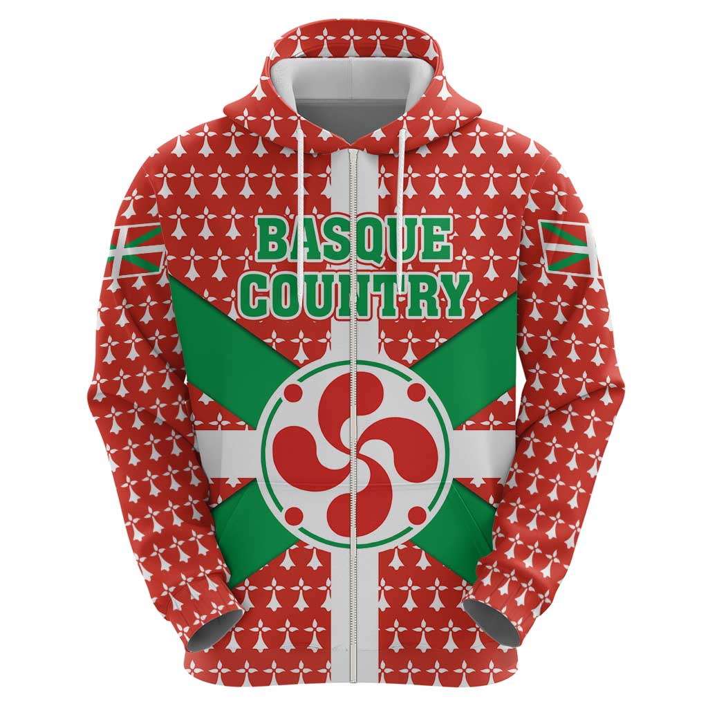 Basque Country Flag Hoodie Autonomous Community of Spain TS04