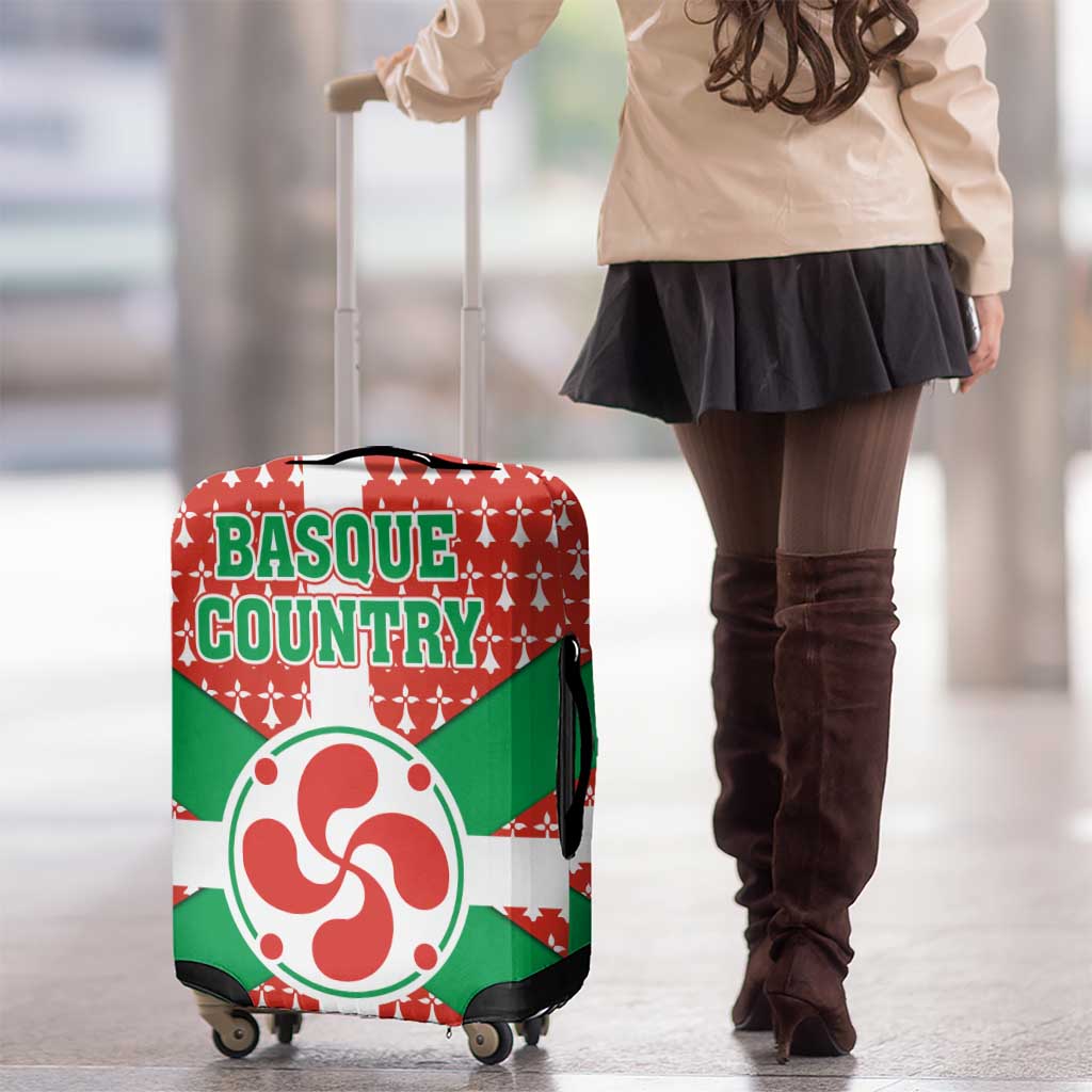Basque Country Flag Luggage Cover Autonomous Community of Spain TS04
