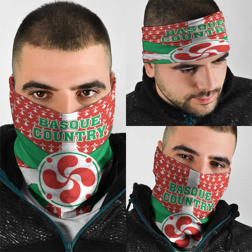 Basque Country Flag Neck Gaiter Autonomous Community of Spain TS04