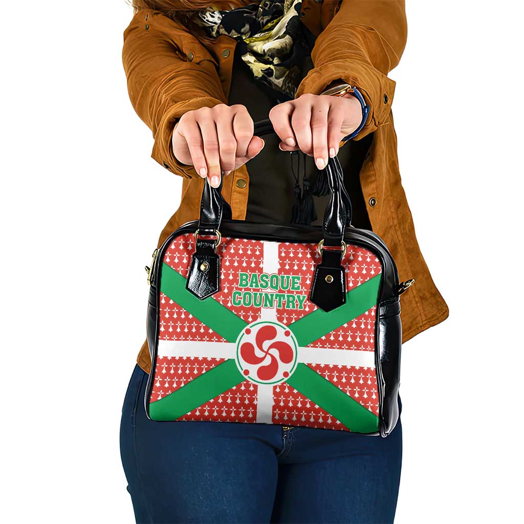 Basque Country Flag Shoulder Handbag Autonomous Community of Spain TS04