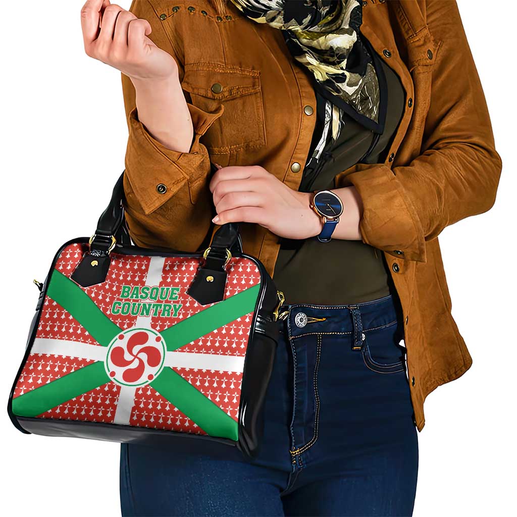 Basque Country Flag Shoulder Handbag Autonomous Community of Spain TS04