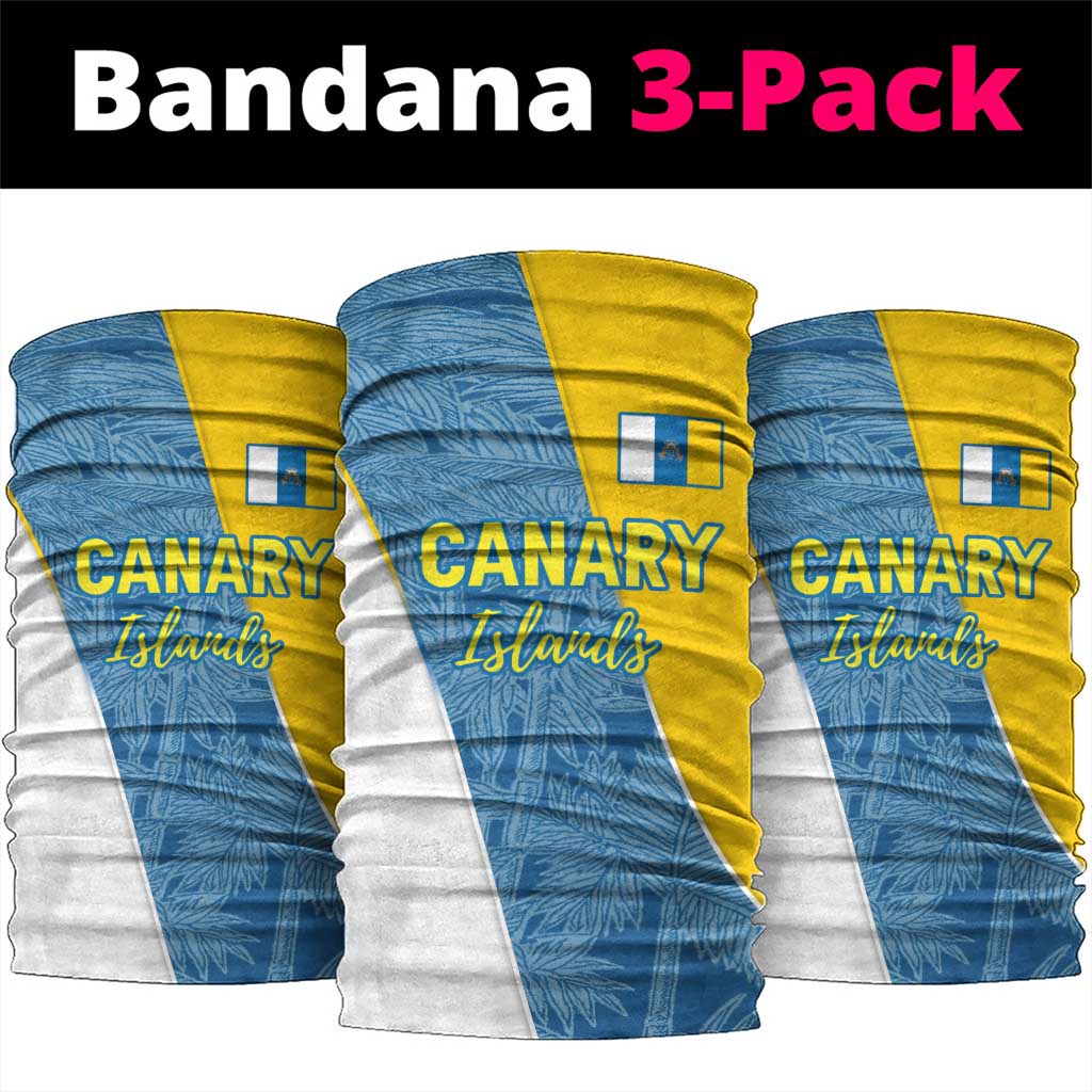 Canary Islands Flag Neck Gaiter Autonomous Community of Spain TS04