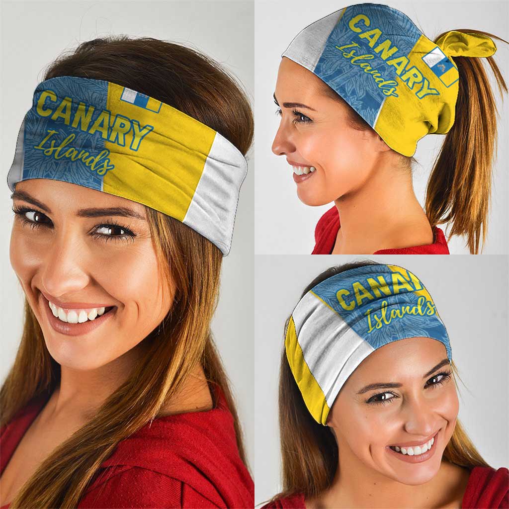 Canary Islands Flag Neck Gaiter Autonomous Community of Spain TS04