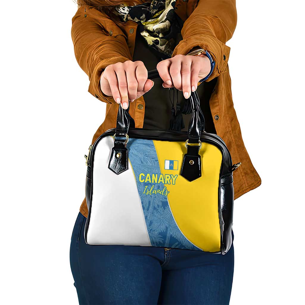 Canary Islands Flag Shoulder Handbag Autonomous Community of Spain TS04