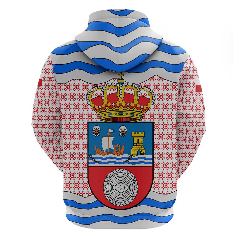 Cantabria Flag Hoodie Autonomous Community of Spain TS04