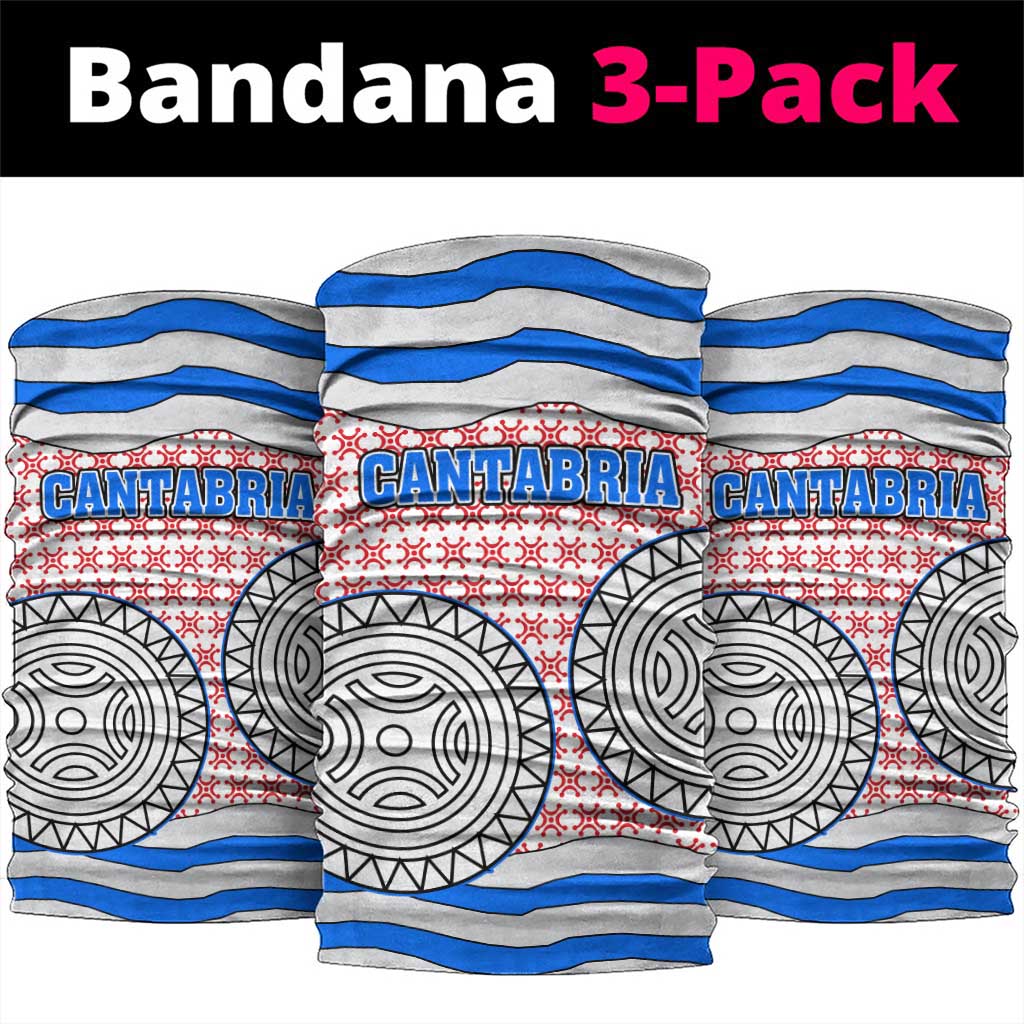 Cantabria Flag Neck Gaiter Autonomous Community of Spain TS04