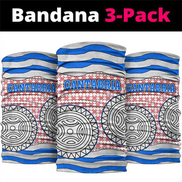 Cantabria Flag Neck Gaiter Autonomous Community of Spain TS04