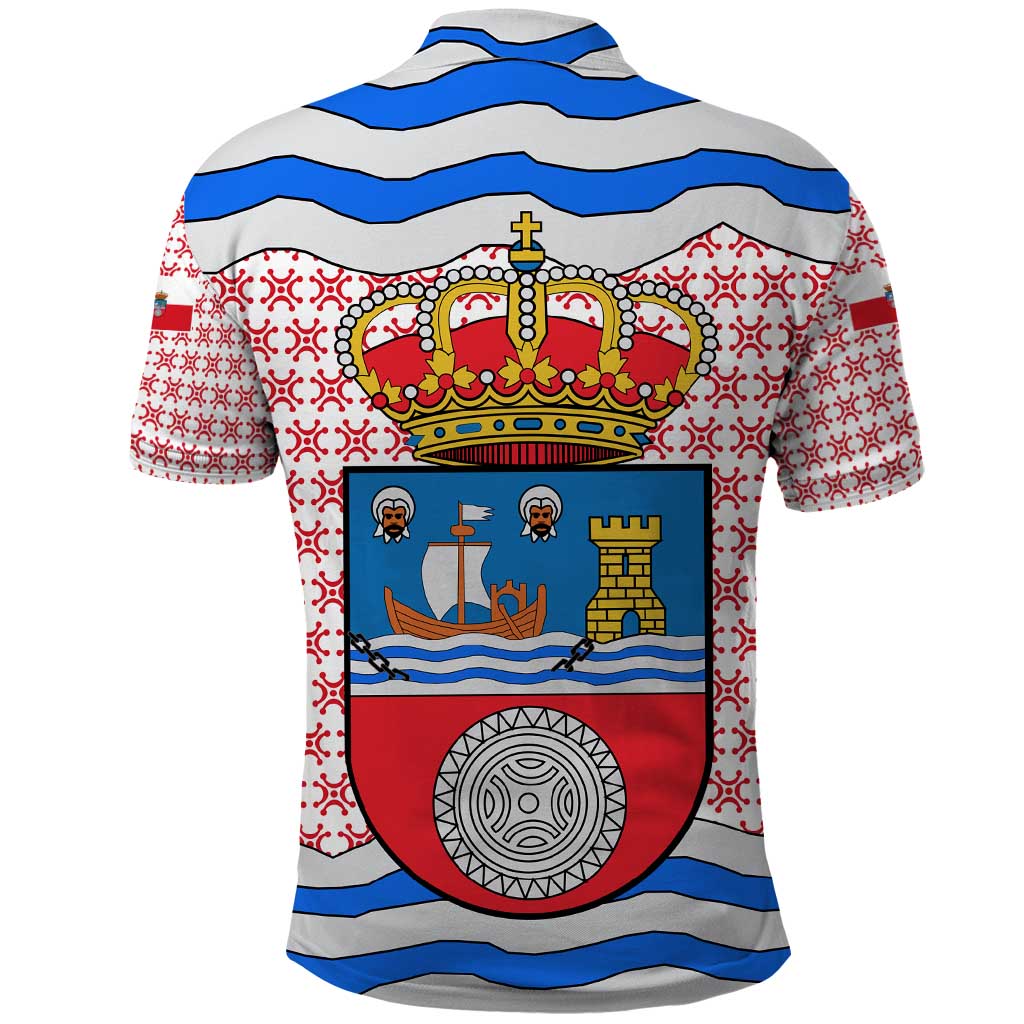 Cantabria Flag Polo Shirt Autonomous Community of Spain TS04