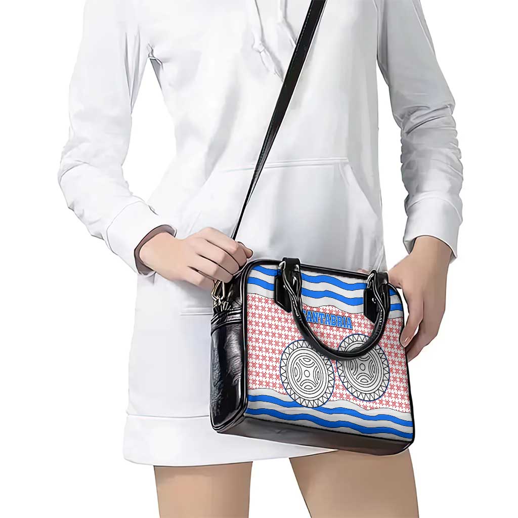 Cantabria Flag Shoulder Handbag Autonomous Community of Spain TS04