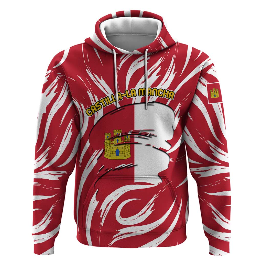 Castilla La Mancha Flag Hoodie Autonomous Community of Spain TS04