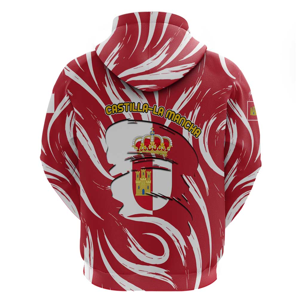 Castilla La Mancha Flag Hoodie Autonomous Community of Spain TS04