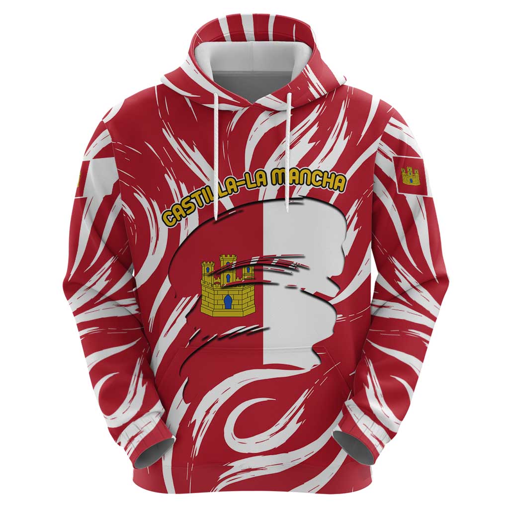 Castilla La Mancha Flag Hoodie Autonomous Community of Spain TS04