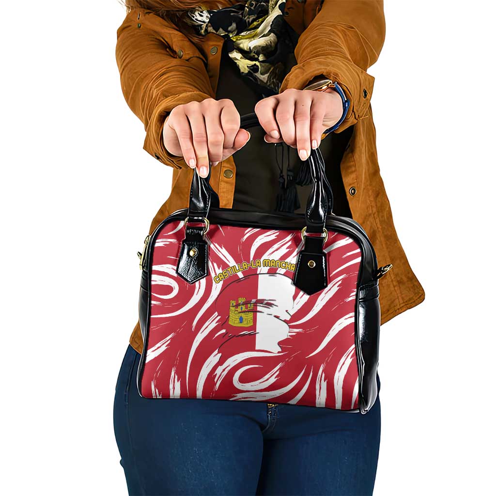 Castilla La Mancha Flag Shoulder Handbag Autonomous Community of Spain TS04